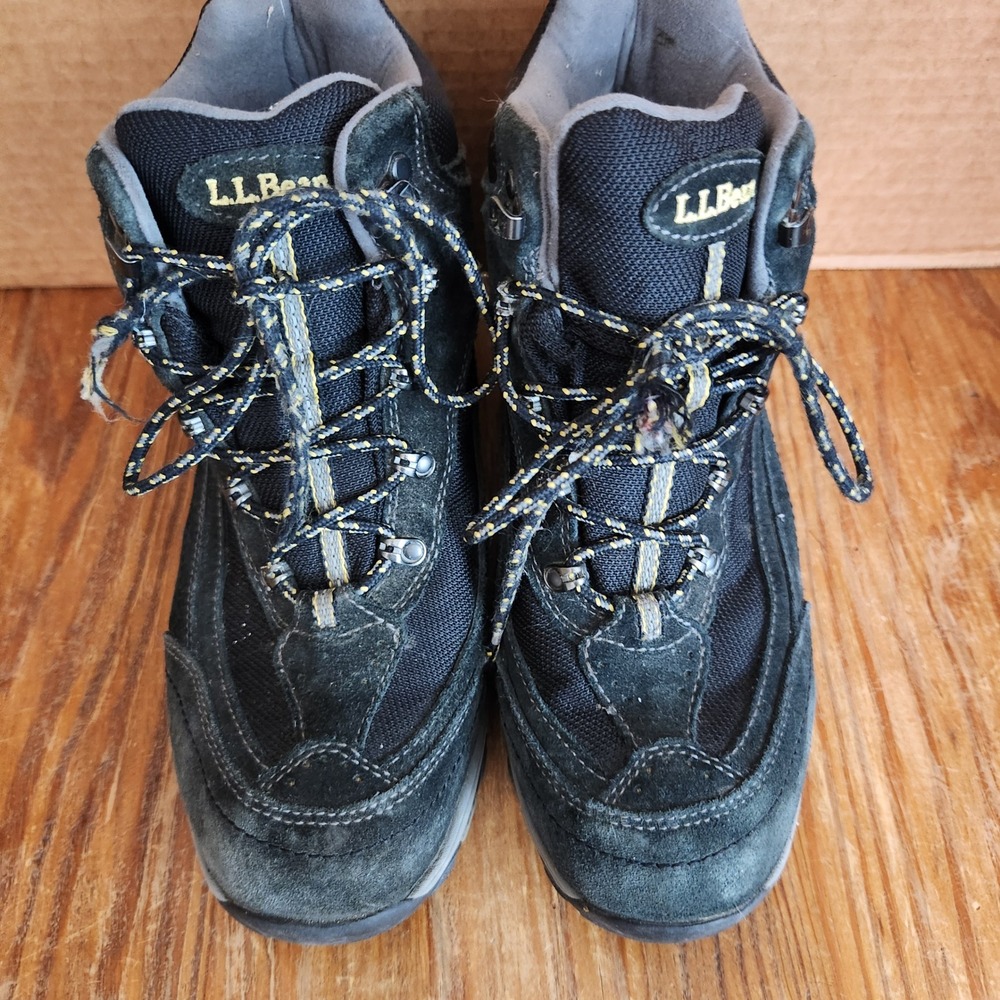 L.L. Bean Womens 11W Tek 2.5 Primaloft Hiking Boots Suede Waterproof Lace Hook